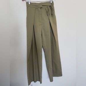 Halara Pleated Wrap Trousers